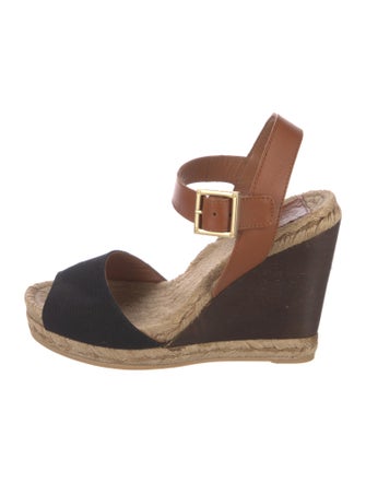 Tory Burch Leather Espadrilles