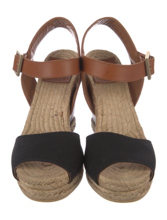 Tory Burch Leather Espadrilles