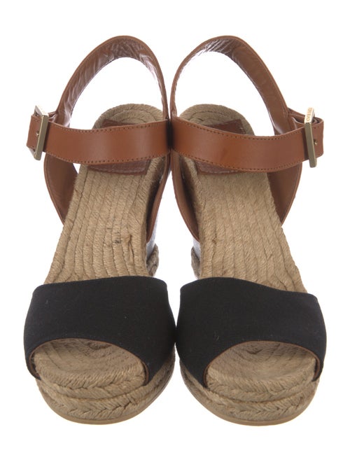 Tory Burch Leather Espadrilles