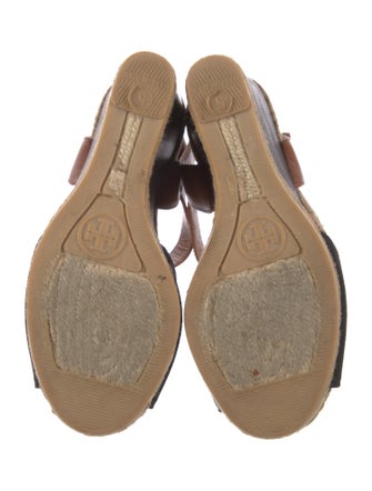 Tory Burch Leather Espadrilles