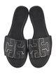 Tory Burch Leather Printed Slides