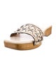 Tory Burch Leather Slides