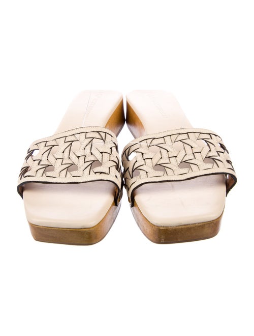 Tory Burch Leather Slides