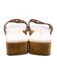 Tory Burch Leather Slides