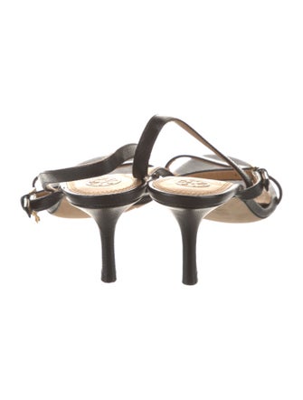 Tory Burch Leather Slingback Sandals