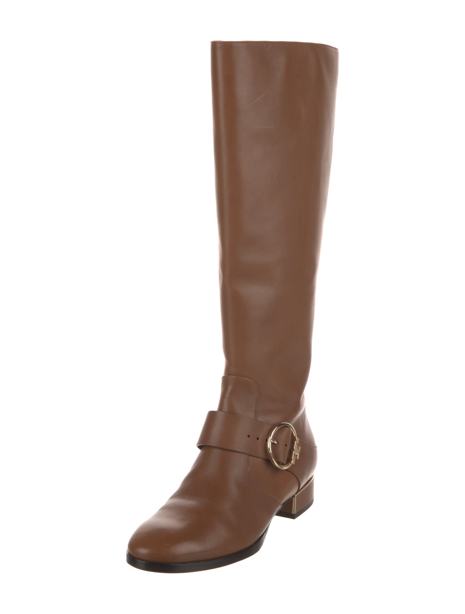 Tory Burch Leather Riding Boots