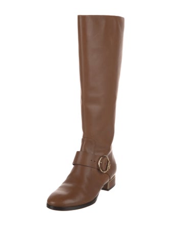 Tory Burch Leather Riding Boots