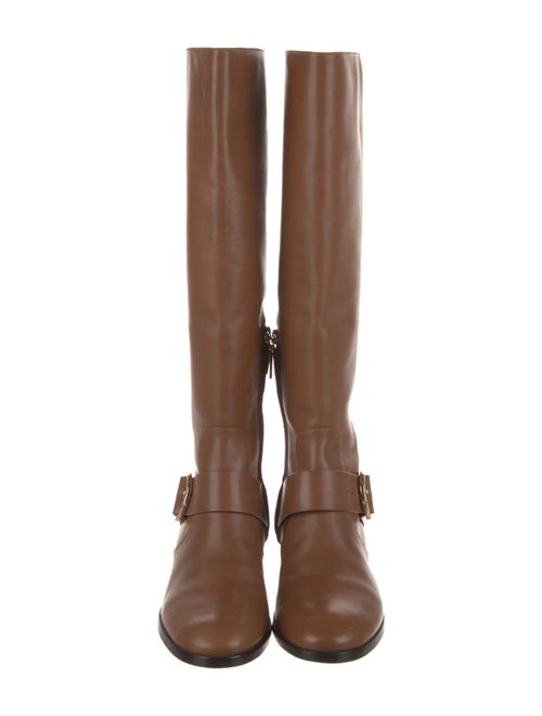 Tory Burch Leather Riding Boots