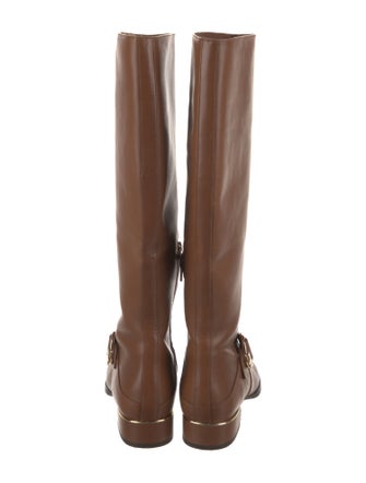 Tory Burch Leather Riding Boots
