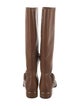 Tory Burch Leather Riding Boots