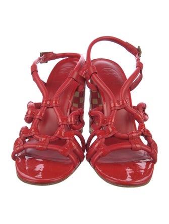 Tory Burch Leather T-Strap Pumps