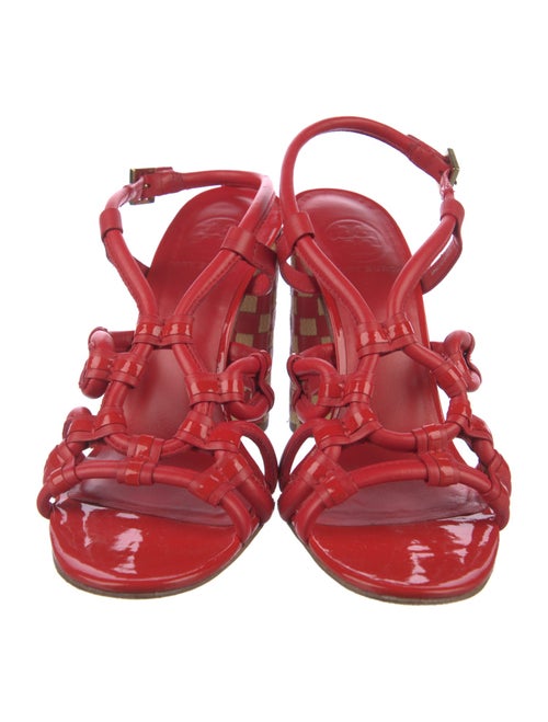 Tory Burch Leather T-Strap Pumps