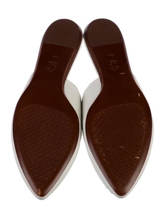 Tory Burch Leather Mules