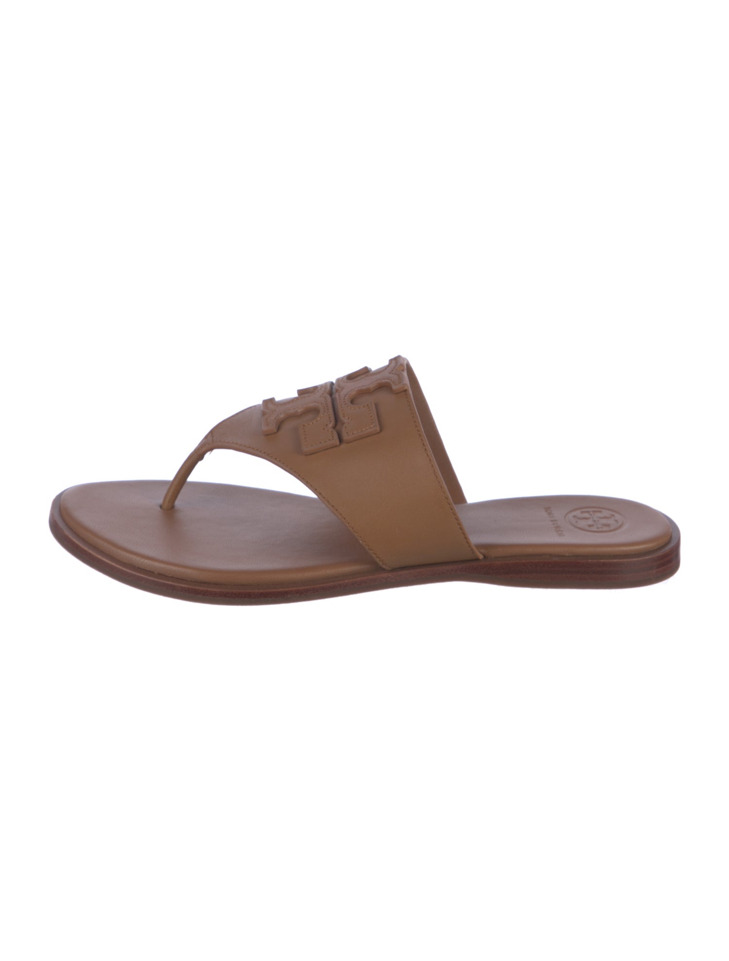 Tory Burch Leather Flip Flops