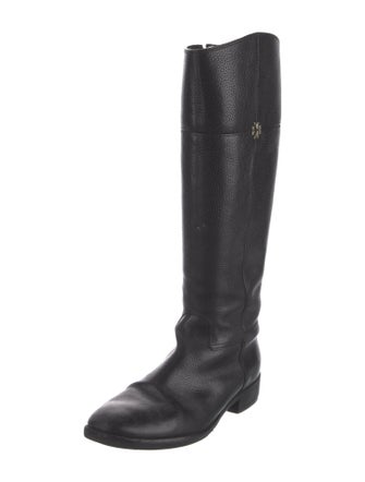 Tory Burch Leather Riding Boots