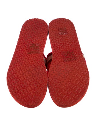 Tory Burch Rubber Printed Flip Flops