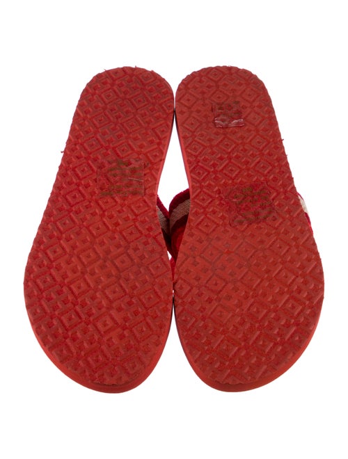 Tory Burch Rubber Printed Flip Flops