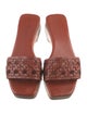 Tory Burch Leather Studded Accents Slides