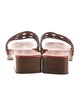 Tory Burch Leather Studded Accents Slides