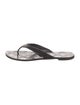 Tory Burch Leather Flip Flops