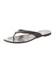 Tory Burch Leather Flip Flops