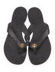 Tory Burch Leather Flip Flops