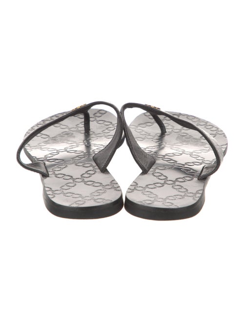 Tory Burch Leather Flip Flops