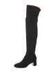 Tory Burch Suede Bow Accents Boots