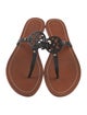 Tory Burch Leather Slides