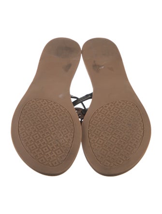 Tory Burch Leather Slides