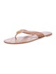 Tory Burch Leather Flip Flops