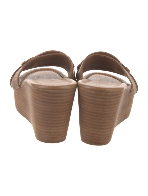 Tory Burch Leather Slides