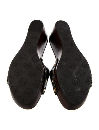 Tory Burch Patent Leather Slides