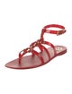 Tory Burch Rubber Studded Accents Gladiator Sandals
