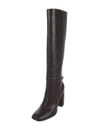 Tory Burch Leather Riding Boots