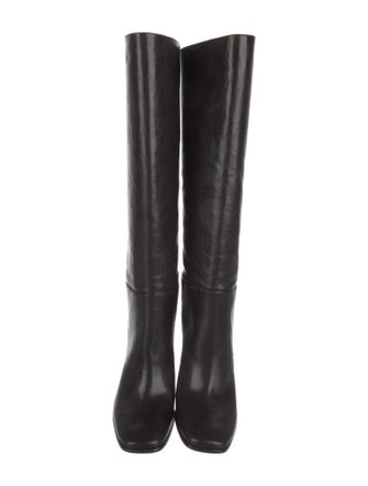 Tory Burch Leather Riding Boots