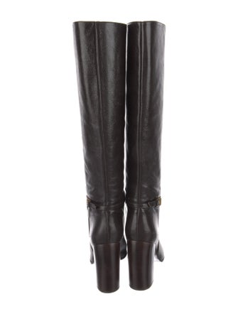 Tory Burch Leather Riding Boots