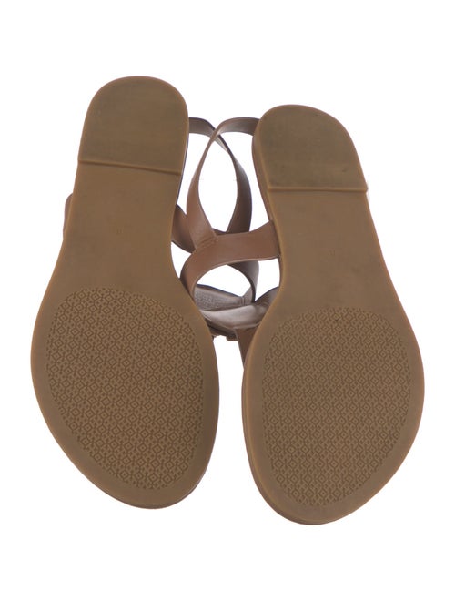 Tory Burch Leather T-Strap Sandals