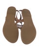 Tory Burch Leather T-Strap Sandals
