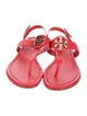Tory Burch Leather T-Strap Sandals