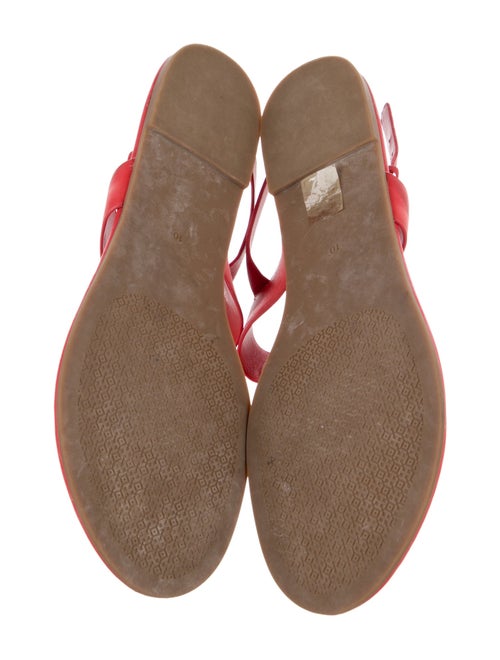 Tory Burch Leather T-Strap Sandals