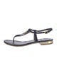 Tory Burch Leather T-Strap Sandals