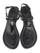Tory Burch Leather T-Strap Sandals