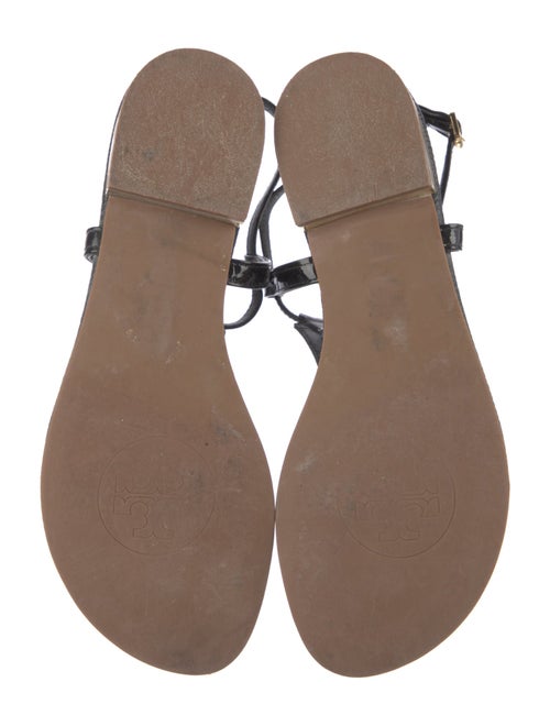 Tory Burch Leather T-Strap Sandals