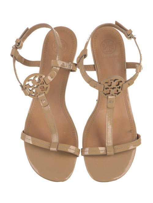 Tory Burch Leather T-Strap Sandals