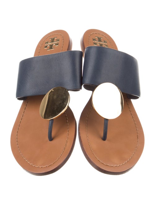 Tory Burch Leather Flip Flops