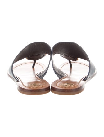 Tory Burch Leather Flip Flops