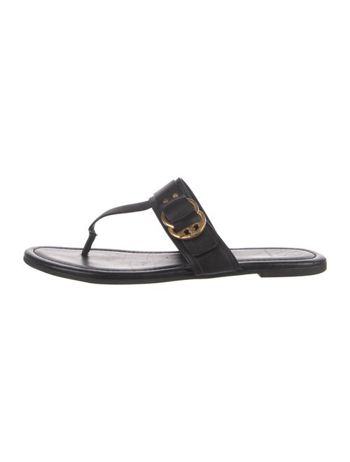 Tory Burch Leather Slides