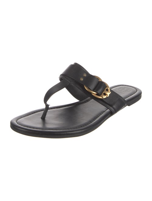 Tory Burch Leather Slides
