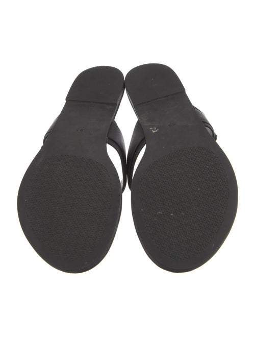 Tory Burch Leather Slides